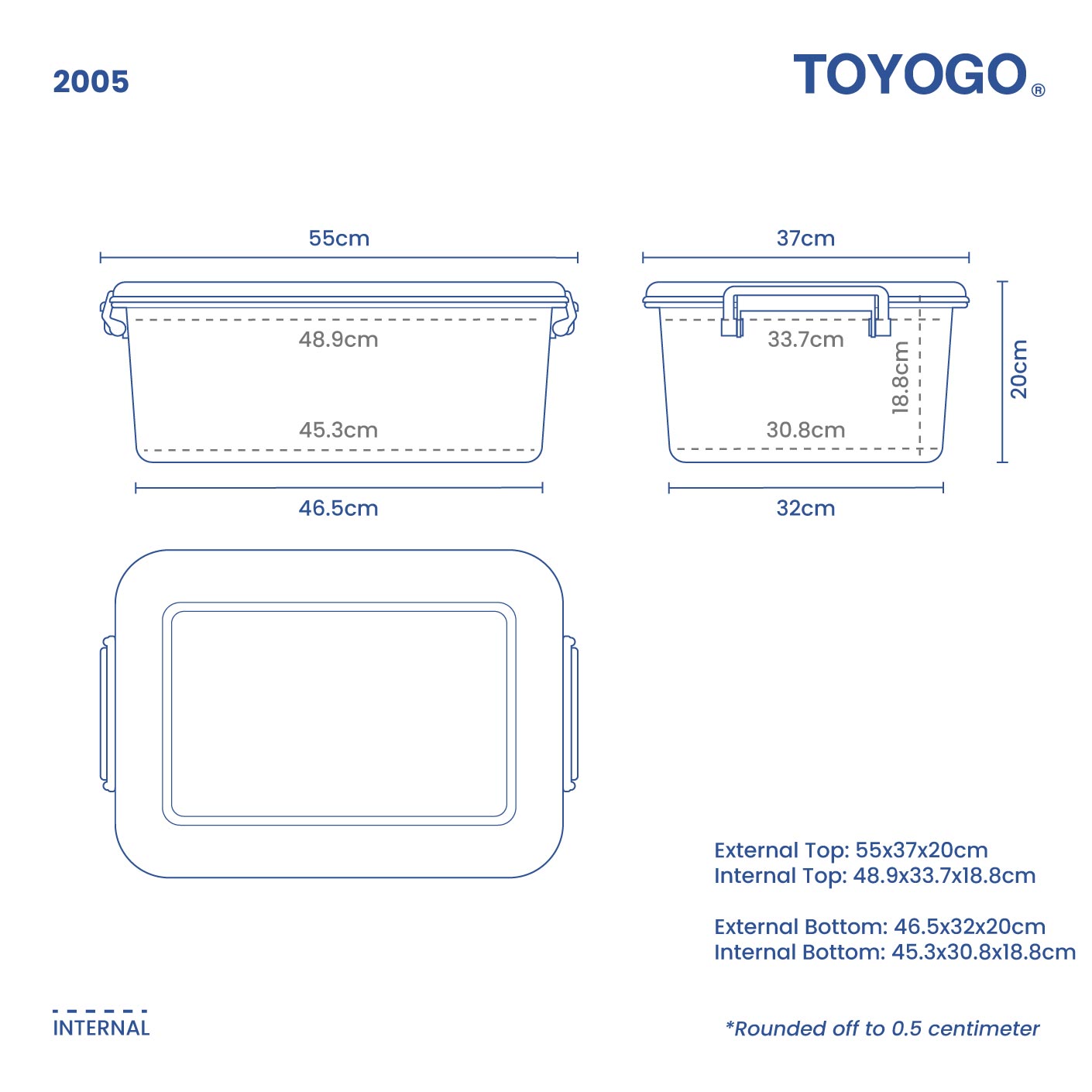 (2005PG) 7TH MONTH LEGENT STORAGE BOX